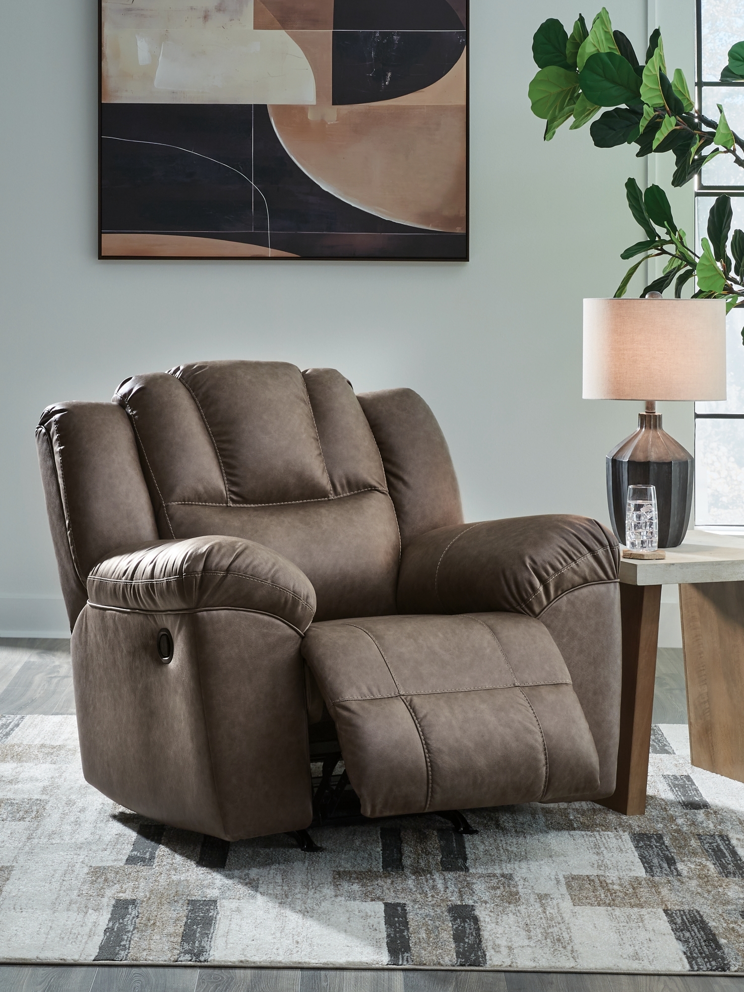 Signature Design by Ashley Lowilla Rocker Recliner