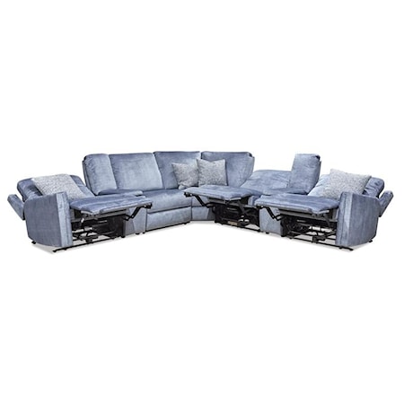 7-Piece Power Reclining Sectional Sofa