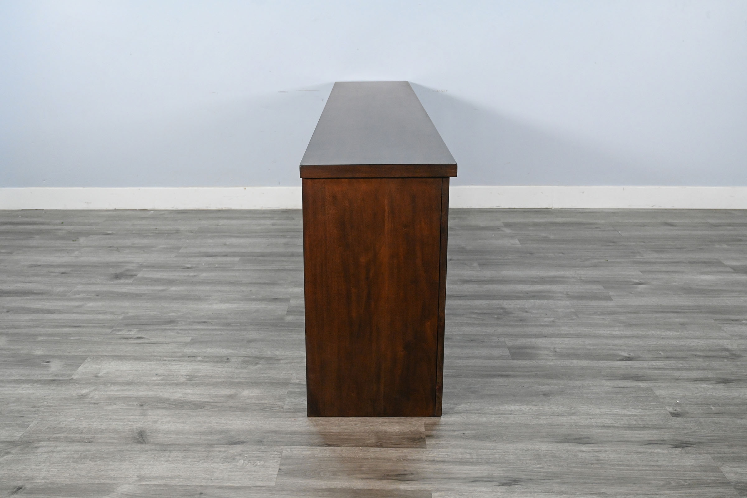 98" Media Console With Electric Fireplace