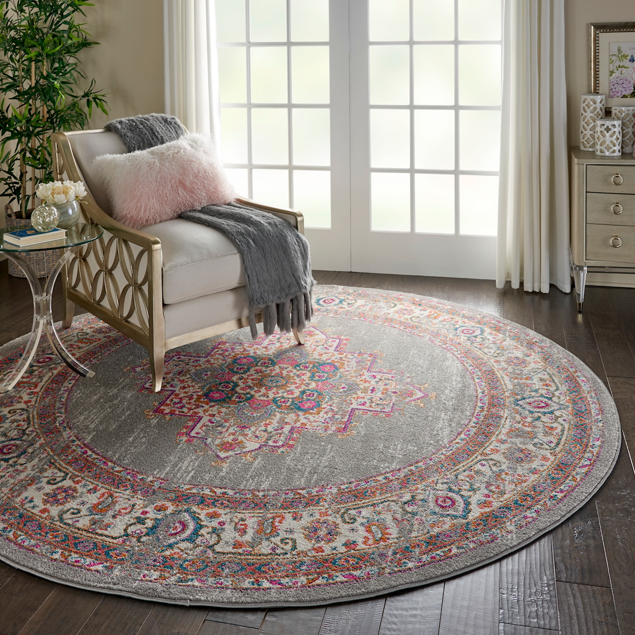 Nourison Passion 8' Round  Rug