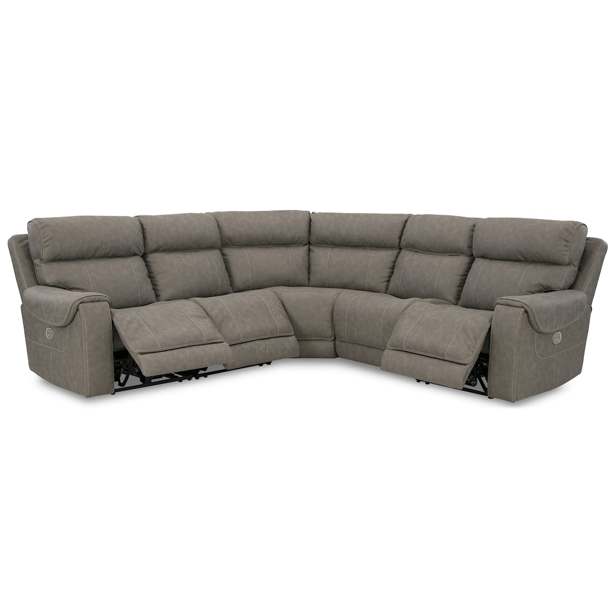 Ashley Signature Design Starbot 5-Piece Power Reclining Sectional