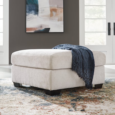 Oversized Accent Ottoman