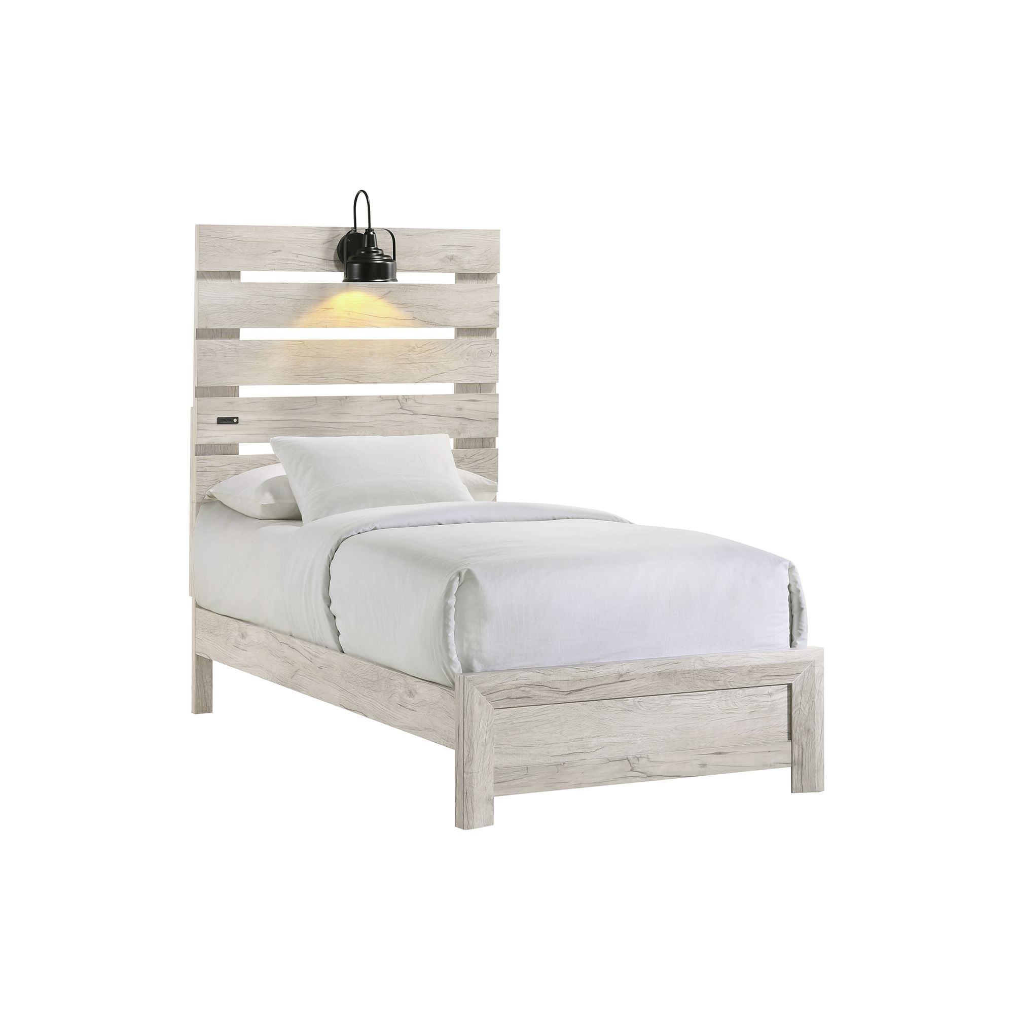 Elements International Fort Worth 5-Piece Twin Bedroom Set
