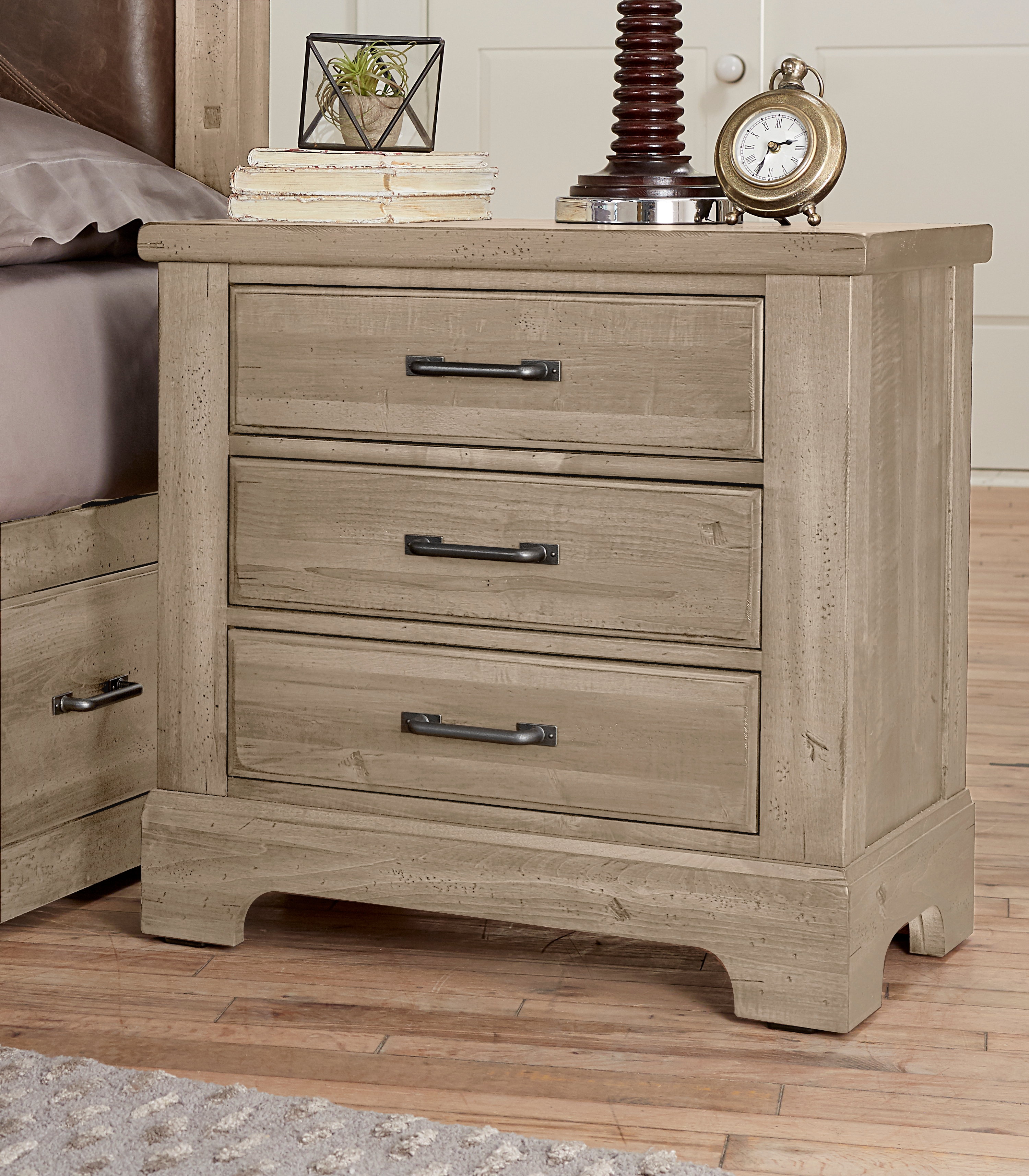 Artisan & Post Cool Rustic 3-Drawer Nightstand