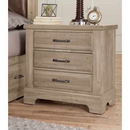 3-Drawer Nightstand