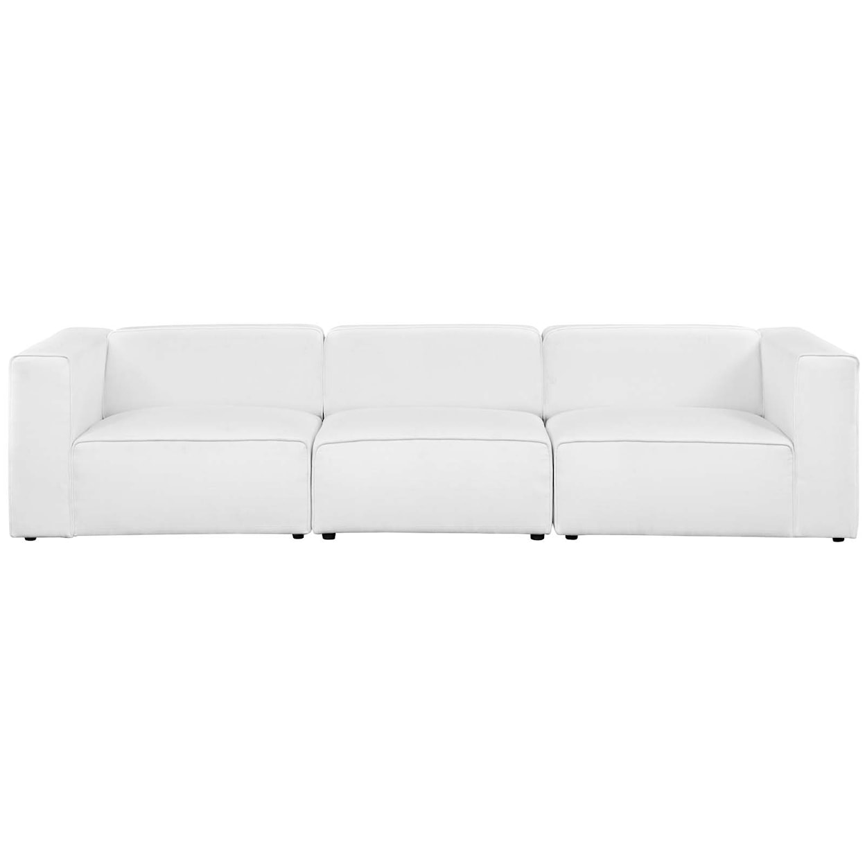 Modway Mingle 3 Piece Sectional Sofa Set