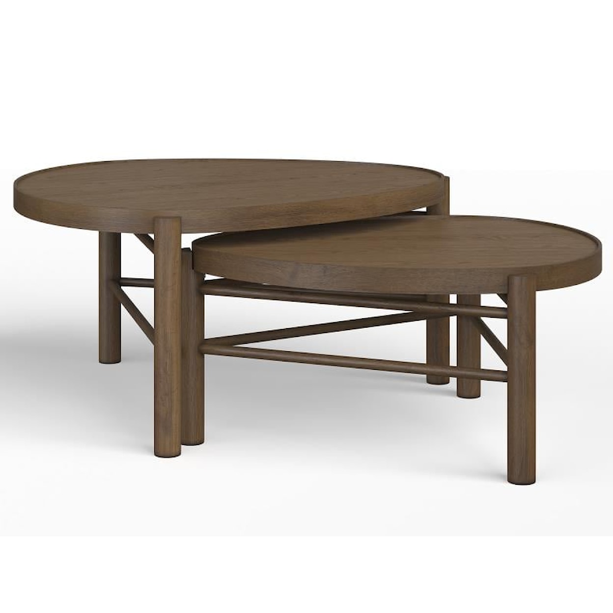 Magnussen Home Hadleigh Occasional Tables Nesting Cocktail Table