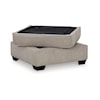 Signature Design by Ashley Furniture Claireah Ottoman With Storage