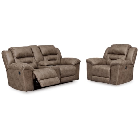 Reclining Loveseat And Power Recliner