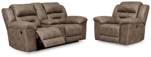 Reclining Loveseat And Power Recliner