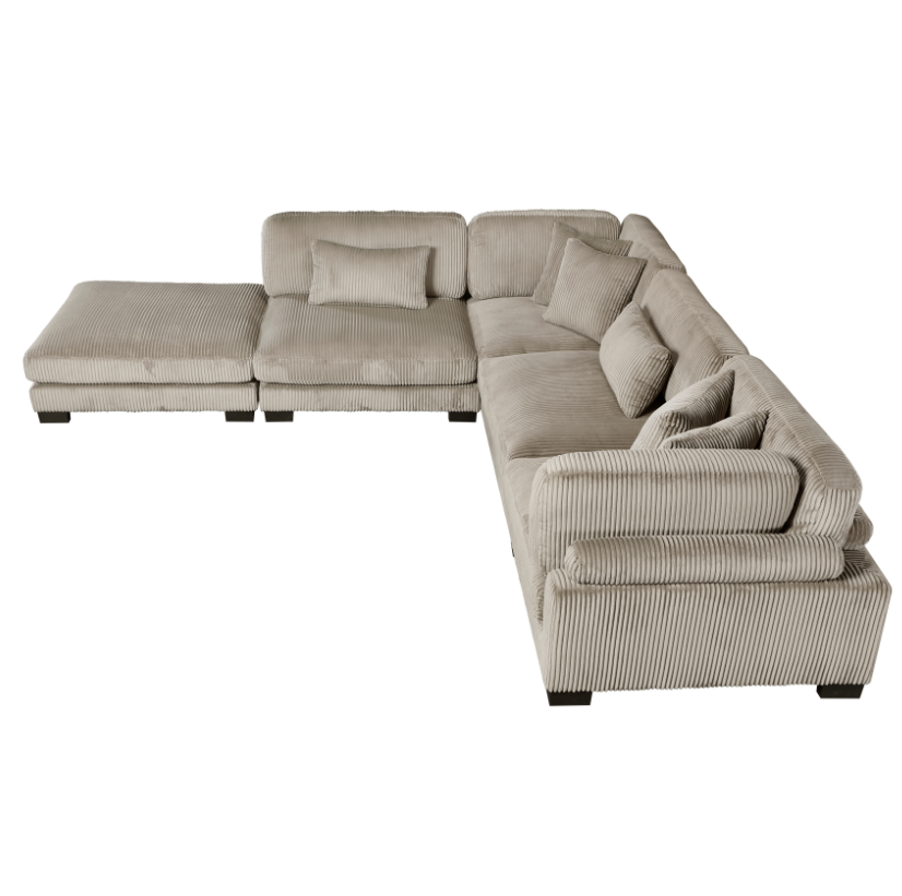 Homelegance Traverse 5-Piece Sectional Sofa