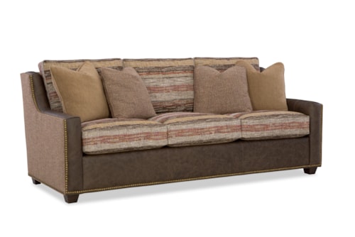 Transitional Sofa with Nailhead Trim