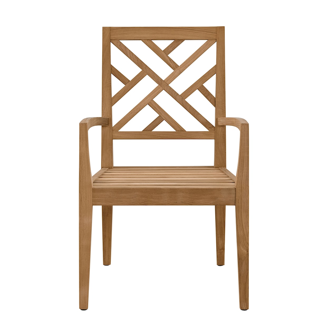 Universal Coastal Living Outdoor Outdoor Chesapeake Fret Back Arm Chair 
