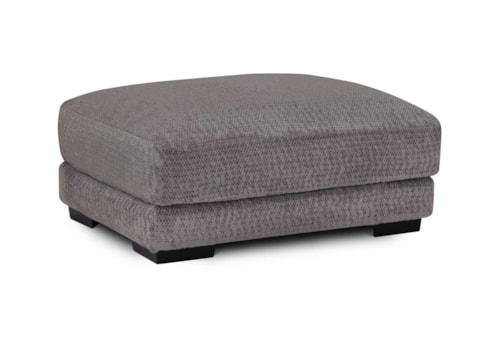 Casual Rectangular Chair Ottoman