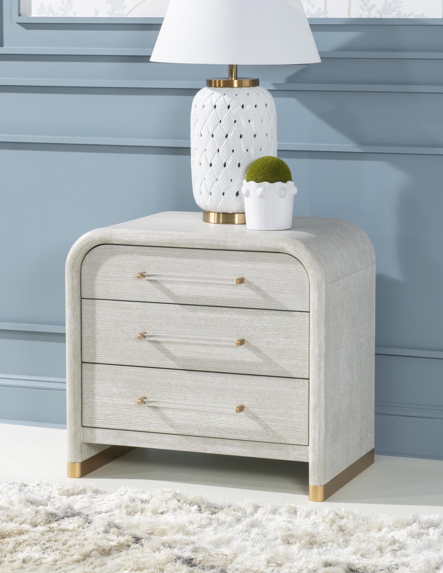 3-Drawer Nightstand