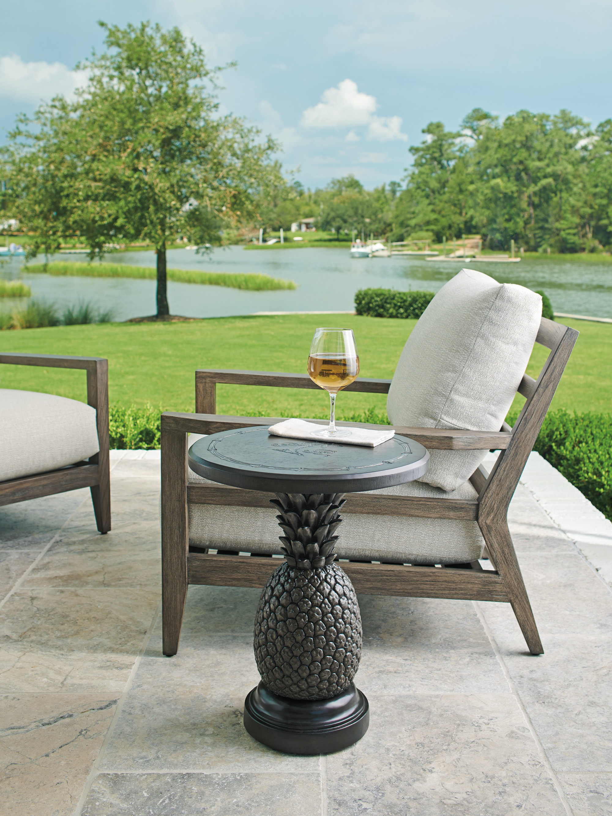 Tommy Bahama Outdoor Living Alfresco Living Pineapple Table
