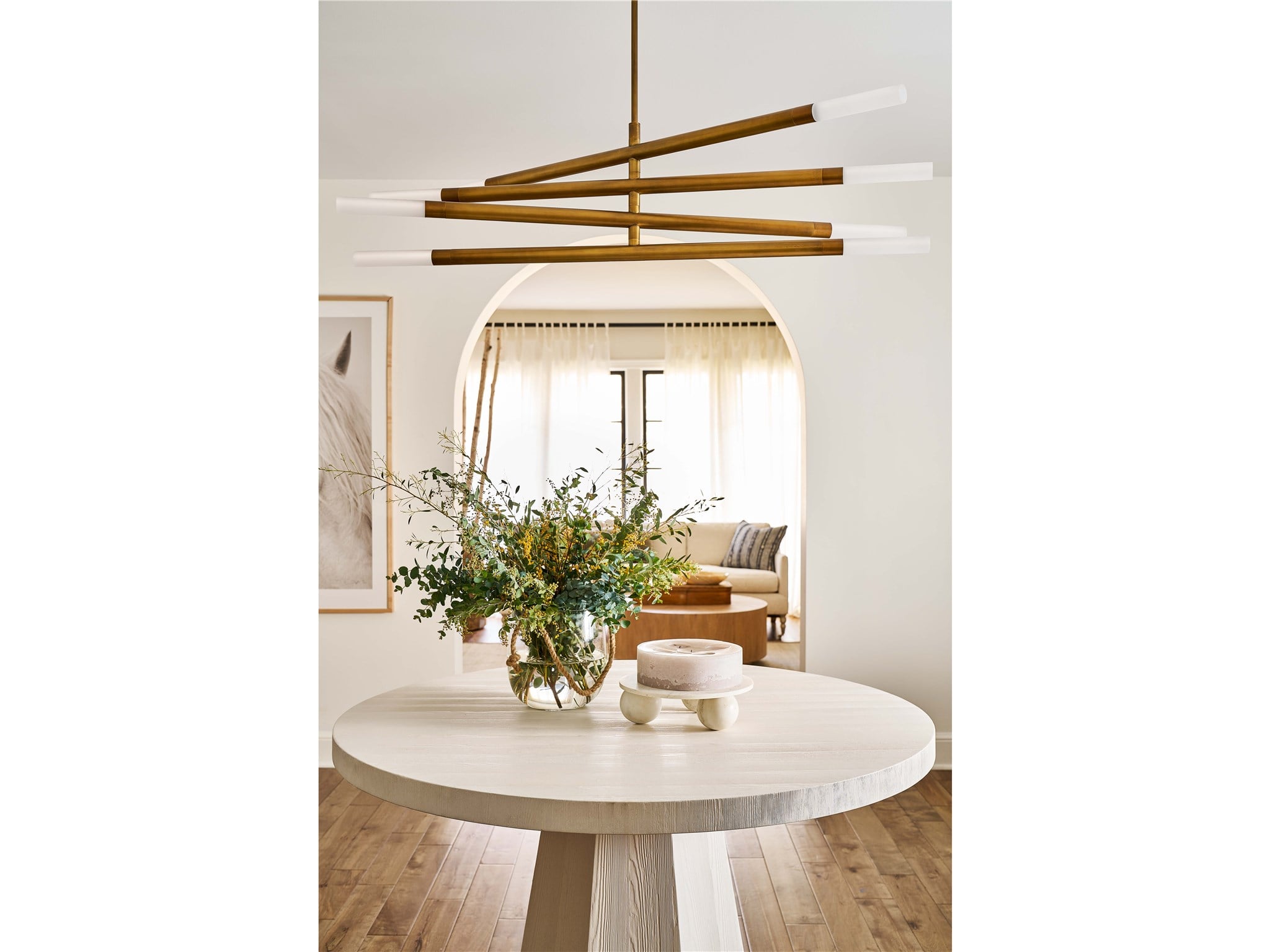 Universal Weekender - Coastal Living Home Collection Mackinaw Round Dining Table