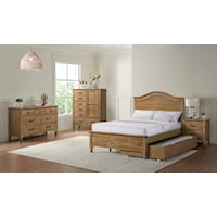 Rustic 5-Piece Bedroom Set with Trundle