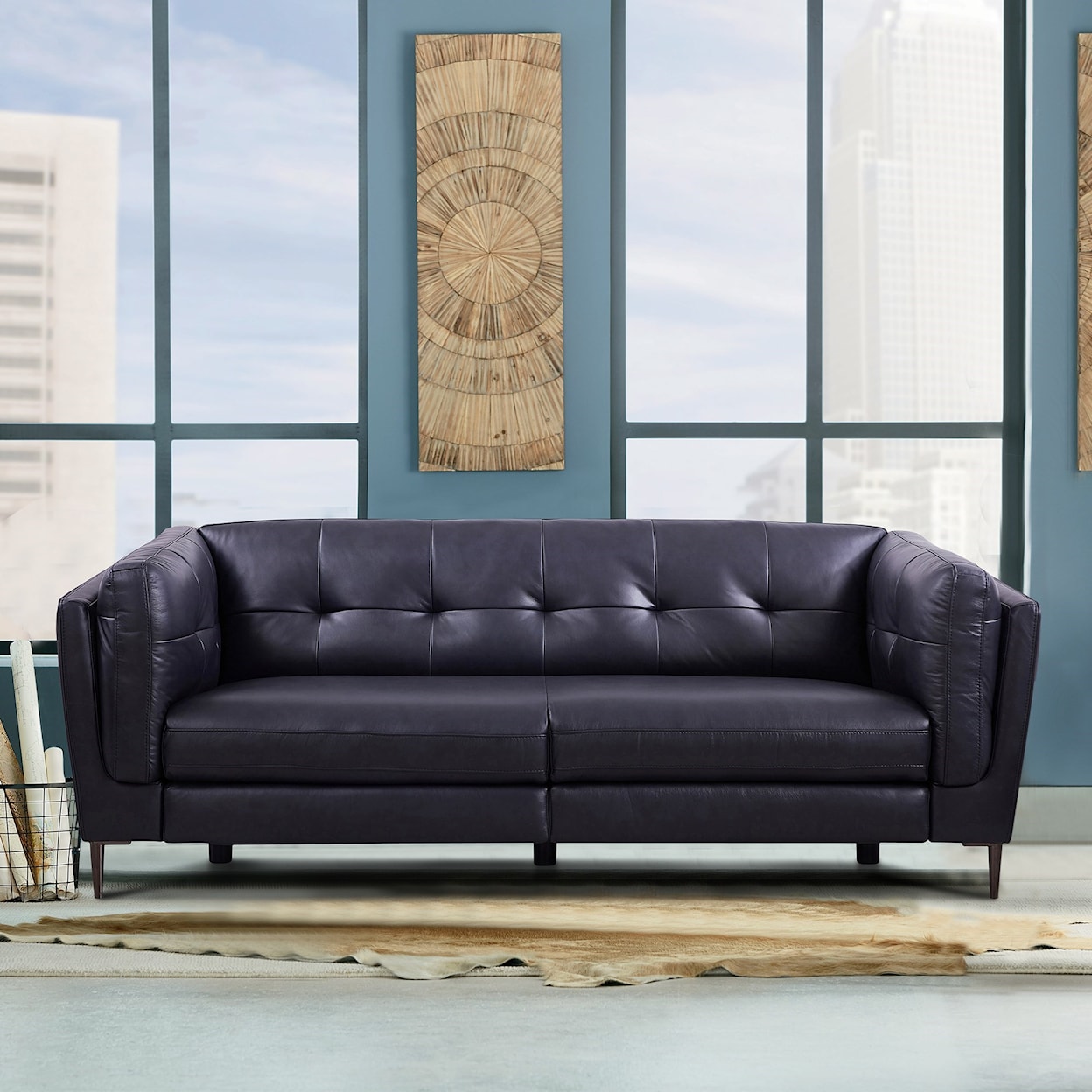 Armen Living Primrose Power Recliner Sofa