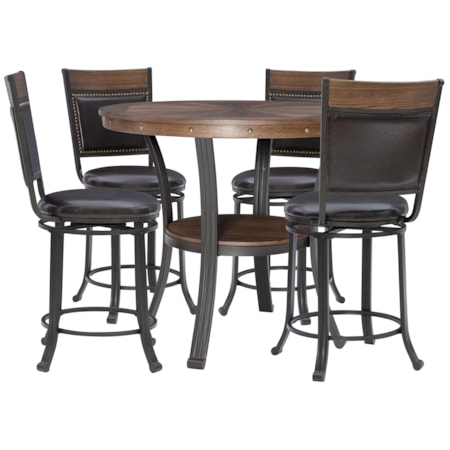 5-Piece Counter Dining Set