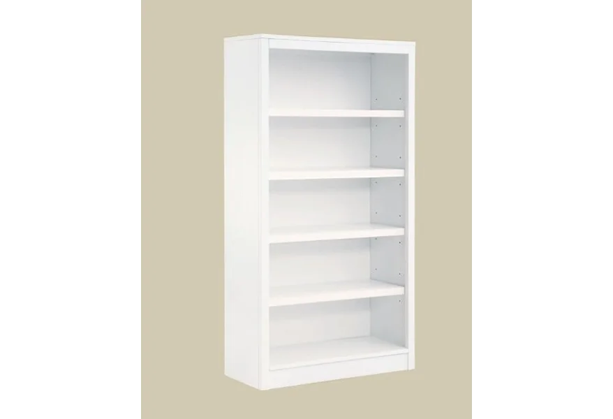 Fresno 5-Shelf Bookcase by Winners Only at Belpre Furniture