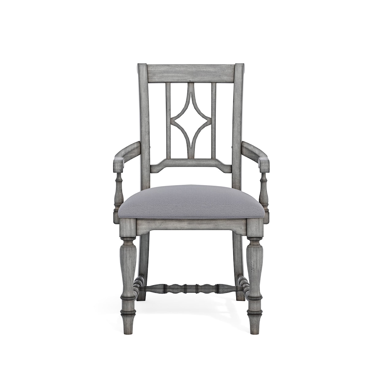 Flexsteel Wynwood Collection Plymouth Dining Arm Chair