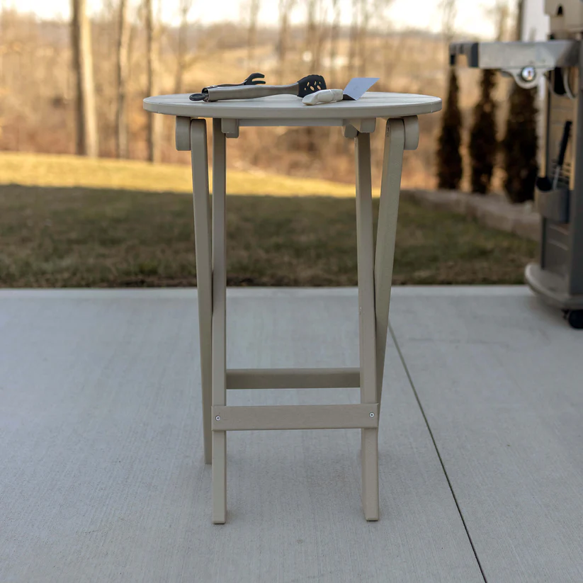 Folding Round Grill Table