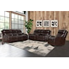 New Classic Furniture Collins Power Reclining Loveseat