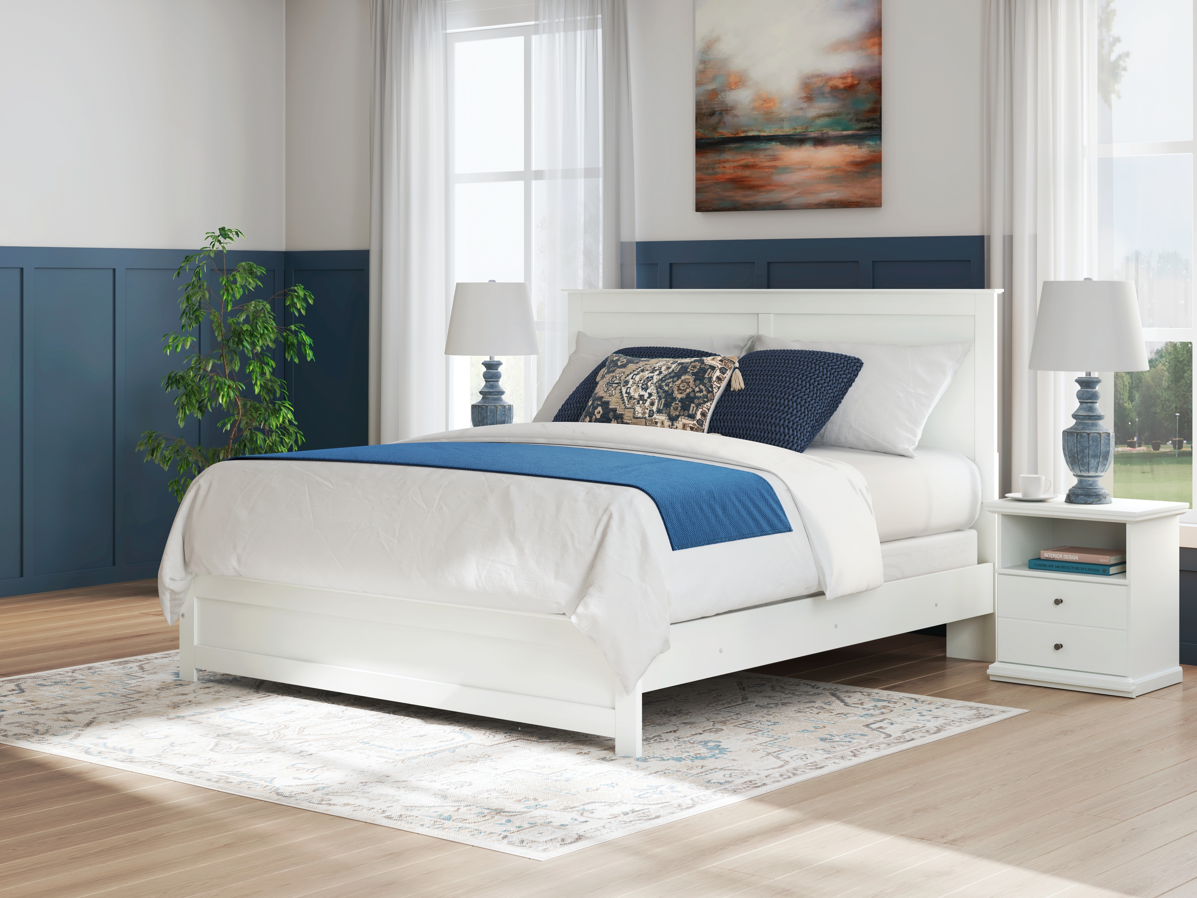 Signature Design by Ashley Bostwick Shoals King Panel Bed
