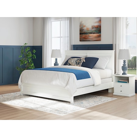 King Panel Bed