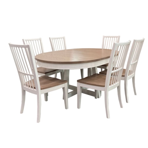 Farmhouse 7-Piece Dining Set