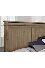 Artisan & Post Cool Rustic Traditional Solid Wood Queen Panel Bed