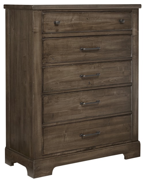 Rustic 5-Drawer Chest with English Dovetail Construction