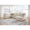 Signature Design Edenfield 3-Piece Sectional with Chaise
