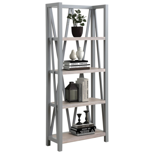 Farmhouse Etagere Bookcase