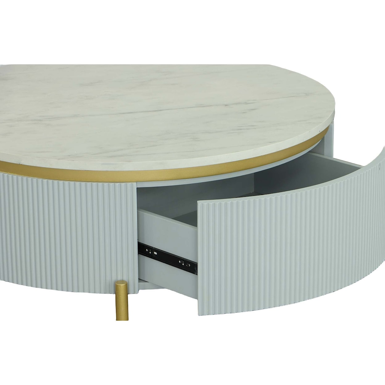 Progressive Furniture Deco District Round Cocktail Table