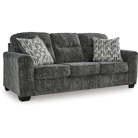 Contemporary Sofa with Tapered Feet