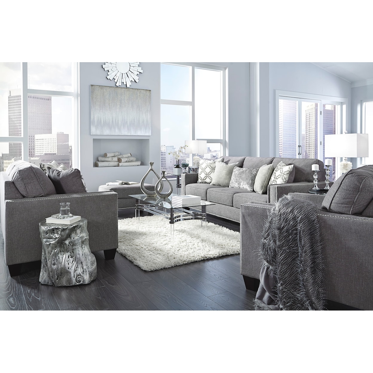 Signature Design Barrali 4-Piece Living Room Set