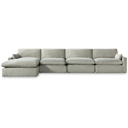 4-Piece Sectional With Chaise