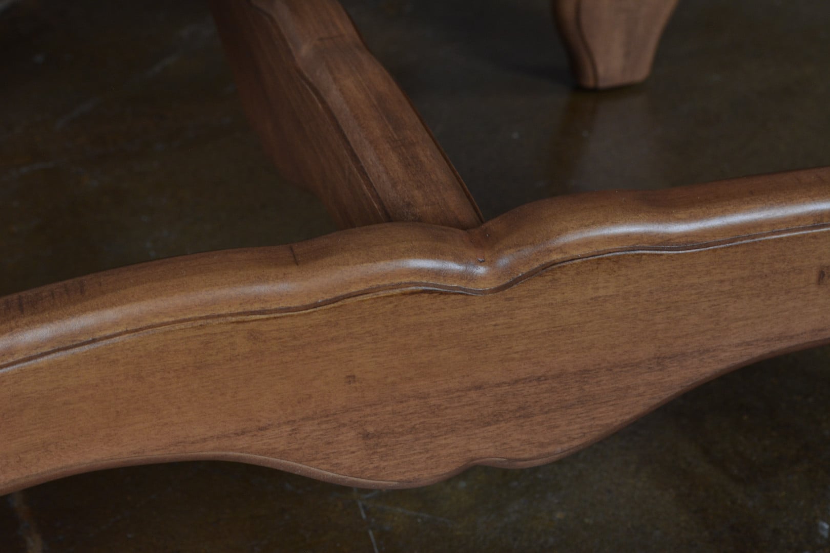 Two-Tone Upholstered Arm Chair