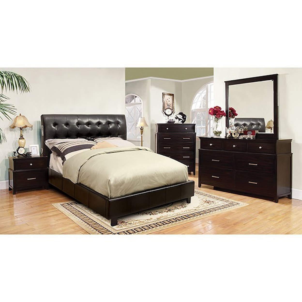 Furniture of America - FOA Hendrik Queen Platform Bed