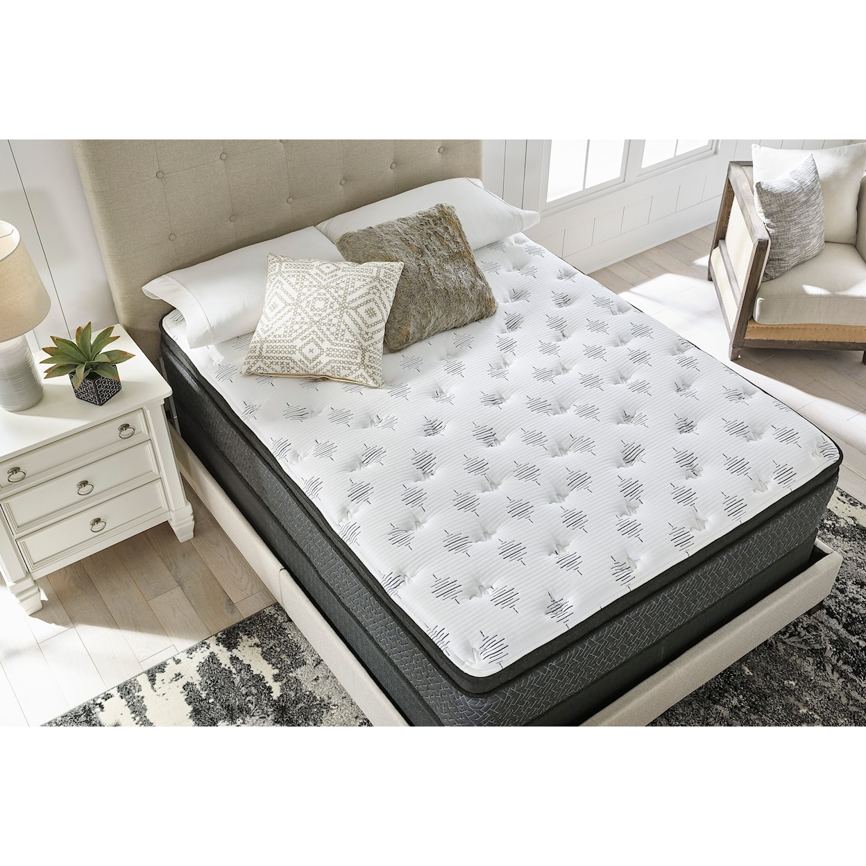 Sleep Shop Ultra Luxury ET with Memory Foam Queen Plush Mattress