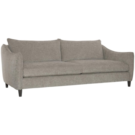 Joli Fabric Sofa Without Pillows