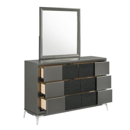 Dresser/Mirror Set