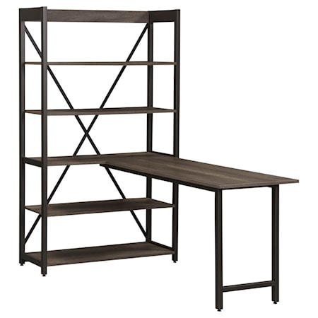 Desk and Bookcase Set