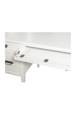 Hammary Structures Transitional 5-Drawer Desk with Cord Management