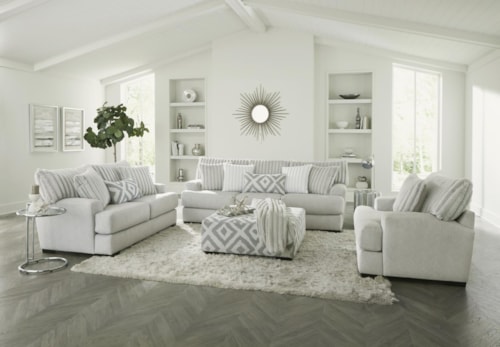Transitional 3-Piece Living Room Set