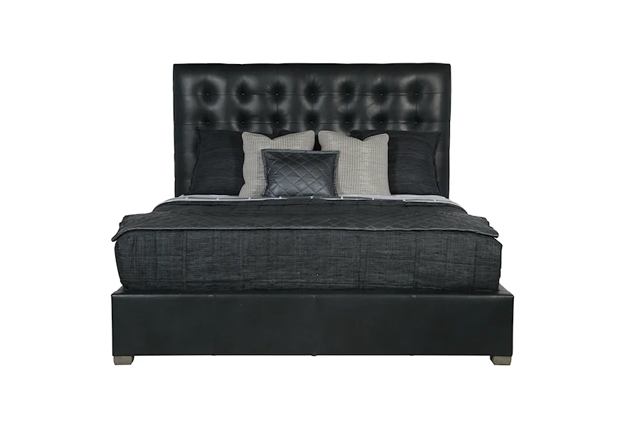 Interiors Avery Queen Bed (66"H) by Bernhardt at Baer's Furniture