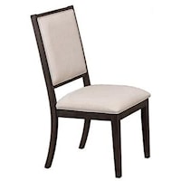 Casual Contemporary Upholstered Side Chair
