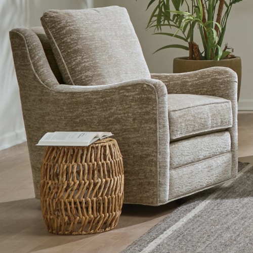 Transitional Swivel Chair
